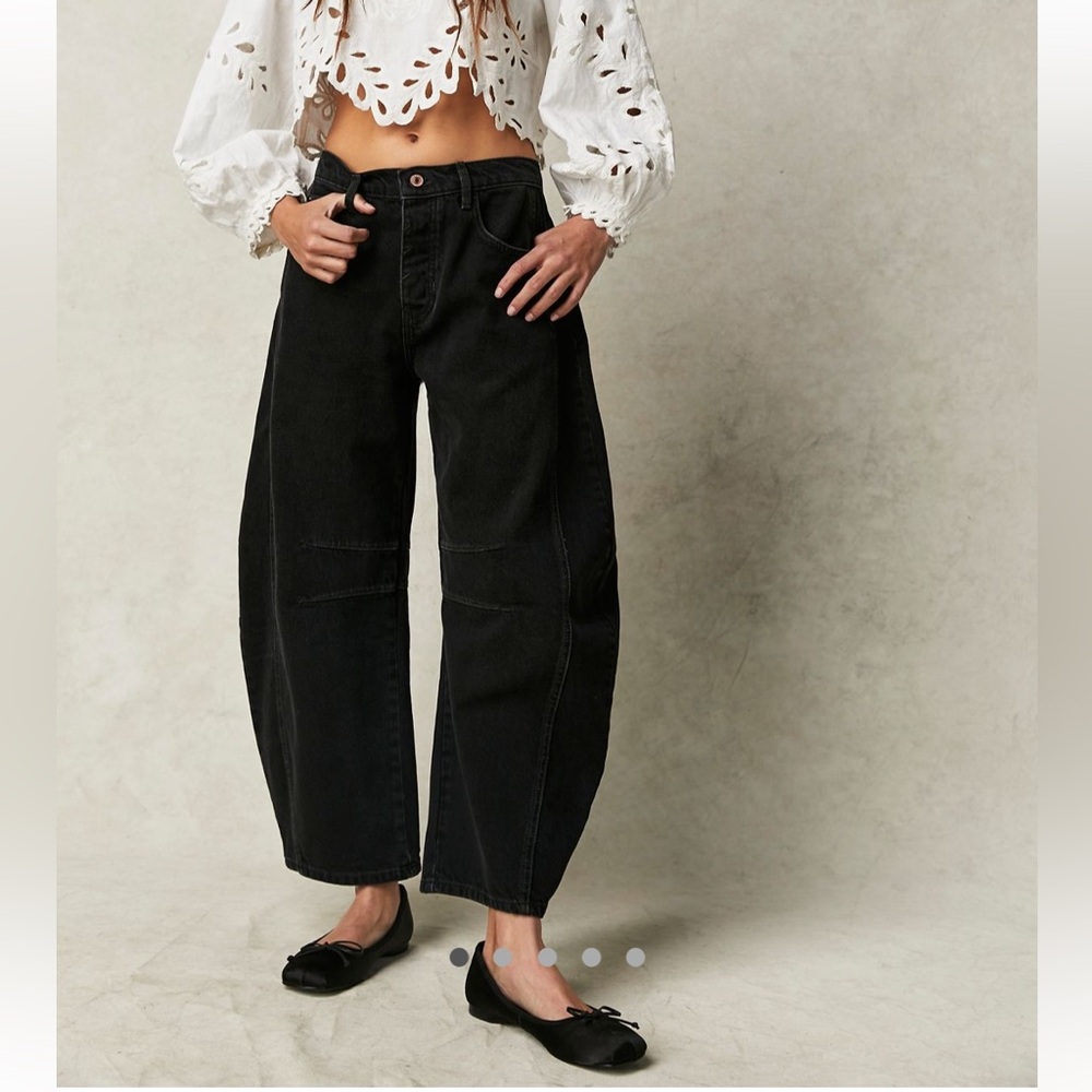 Free people good luck barrel jeans